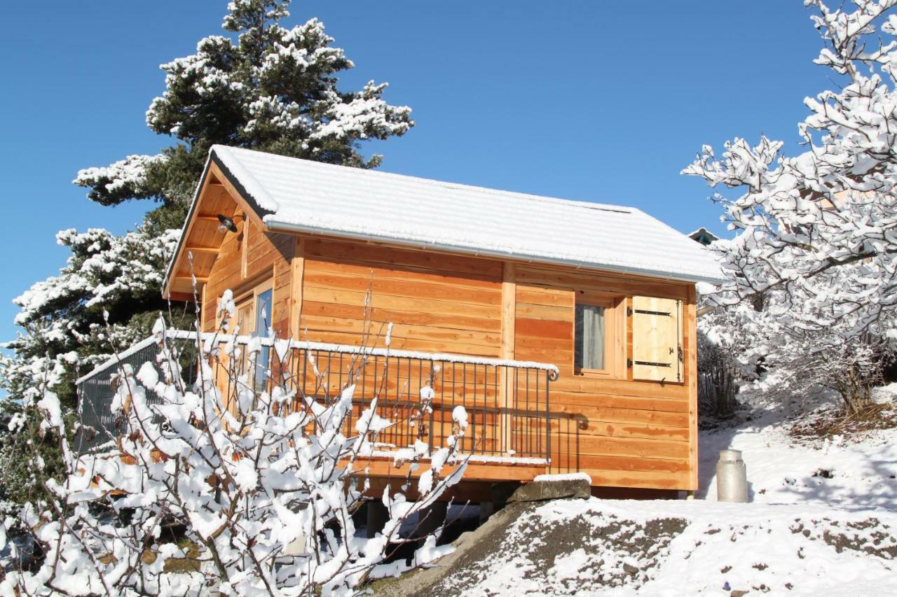 Clos Shambhala-Chalet D'Hotes Saint-Jean-Saint-Nicolas Exteriör bild