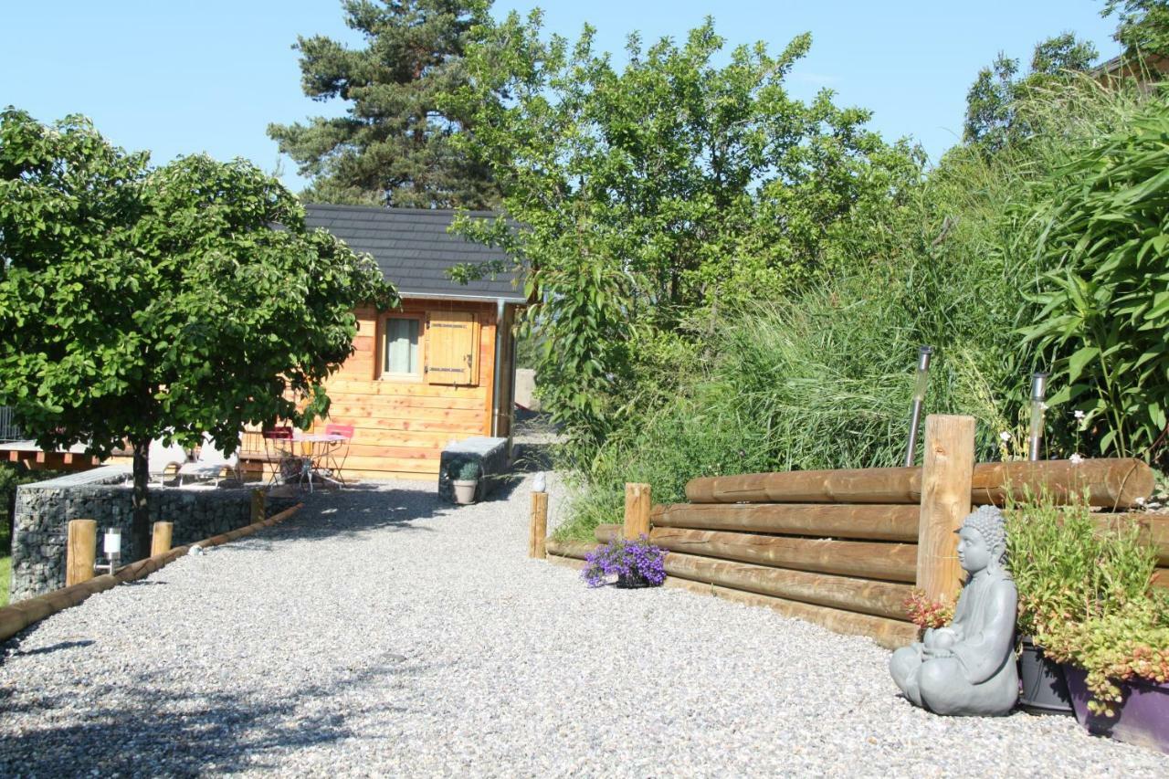 Clos Shambhala-Chalet D'Hotes Saint-Jean-Saint-Nicolas Exteriör bild