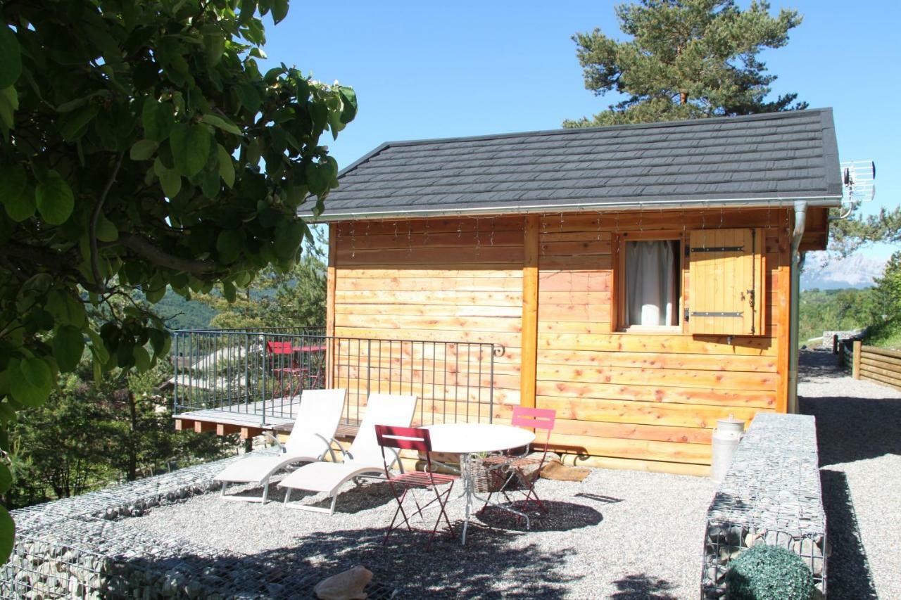 Clos Shambhala-Chalet D'Hotes Saint-Jean-Saint-Nicolas Exteriör bild