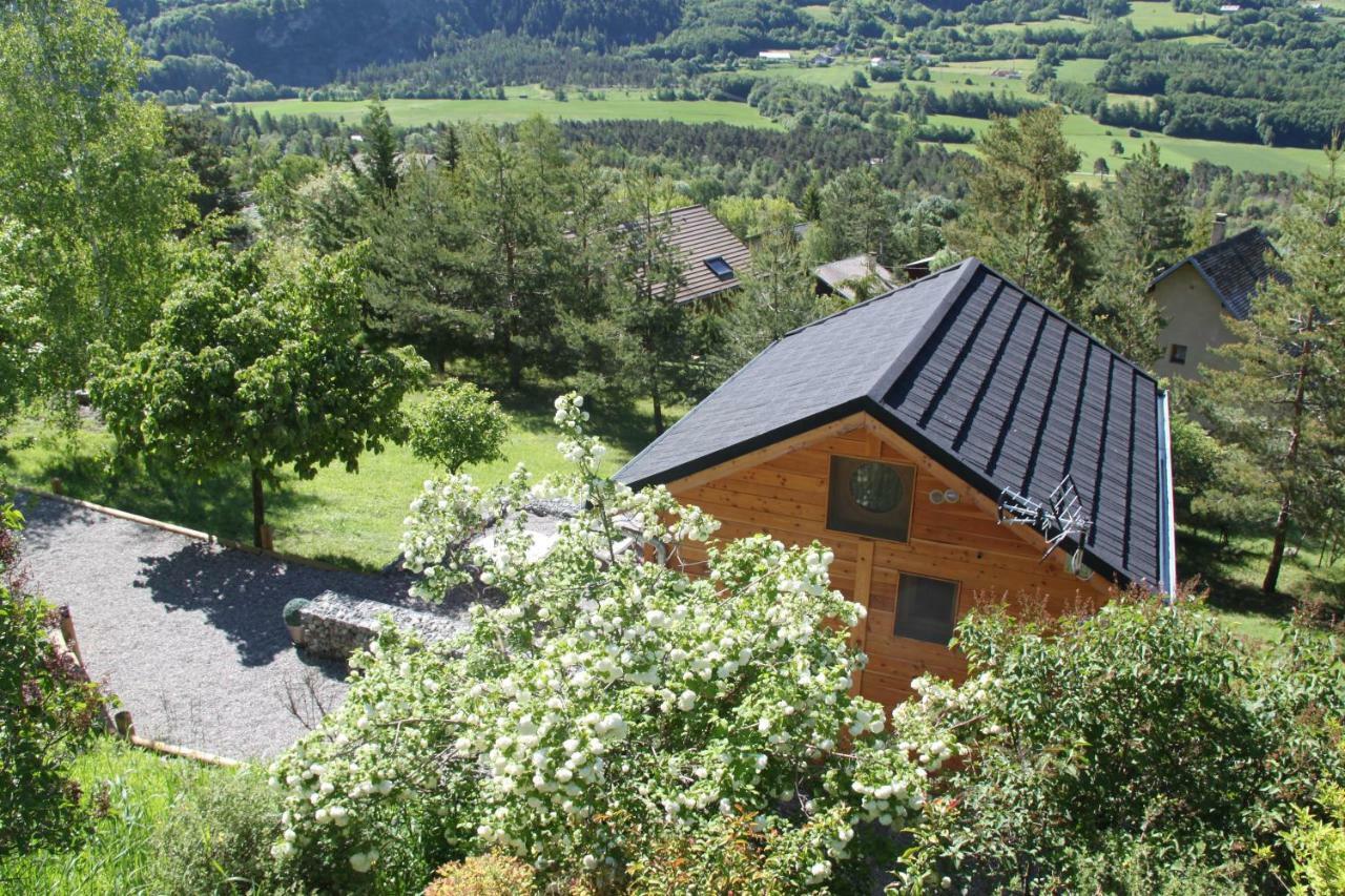 Clos Shambhala-Chalet D'Hotes Saint-Jean-Saint-Nicolas Exteriör bild