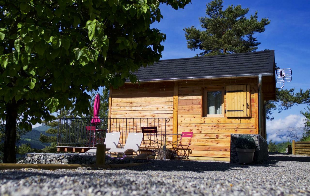Clos Shambhala-Chalet D'Hotes Saint-Jean-Saint-Nicolas Exteriör bild