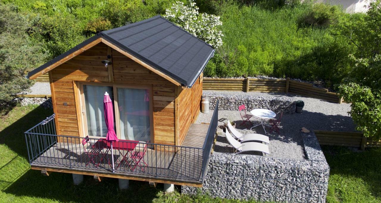 Clos Shambhala-Chalet D'Hotes Saint-Jean-Saint-Nicolas Exteriör bild