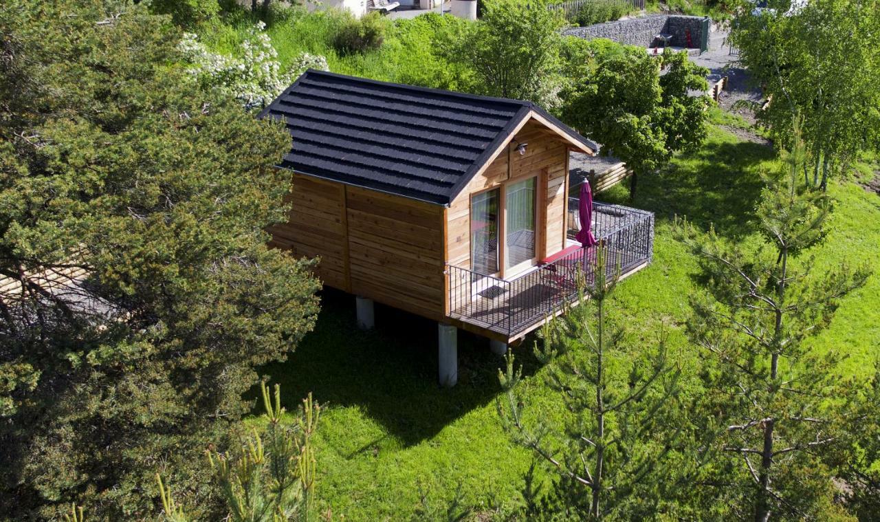 Clos Shambhala-Chalet D'Hotes Saint-Jean-Saint-Nicolas Exteriör bild