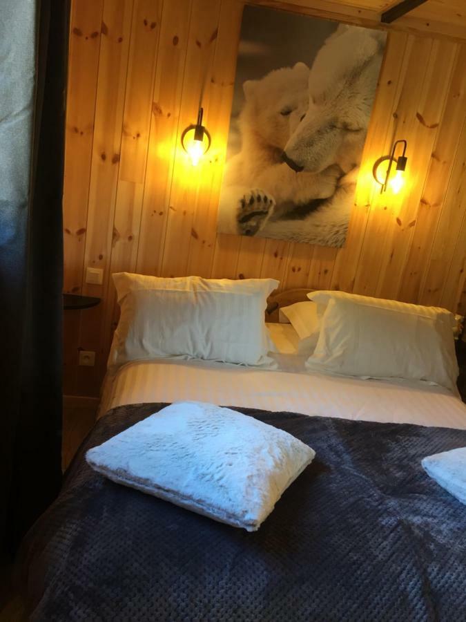 Clos Shambhala-Chalet D'Hotes Saint-Jean-Saint-Nicolas Exteriör bild